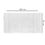 Mijölnir Toalla de baño London White 70 x 140 cm